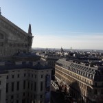 Париж вид с крыши Лафайет